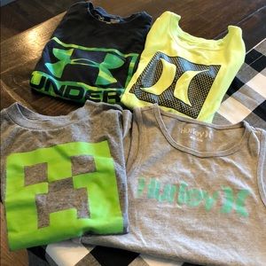 Bundle of boys shirts